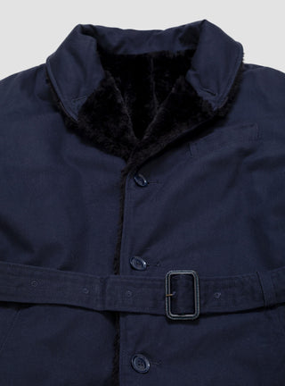 Shawl Collar Reversible Coat Navy by Engineered Garments by Couverture & The Garbstore