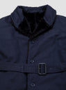 Shawl Collar Reversible Coat Navy by Engineered Garments by Couverture & The Garbstore