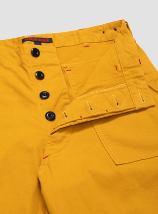 Colour Baker Pants Yellow by Gaijin Made | Couverture & The Garbstore