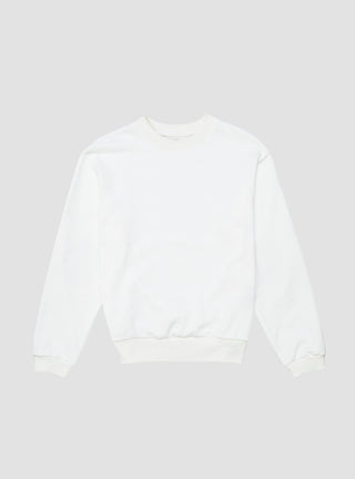 Eco Jersey Smile Elbow Sweater White by Kapital by Couverture & The Garbstore
