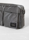 TANKER Clip Shoulder Bag - Silver by Porter Yoshida & Co. by Couverture & The Garbstore