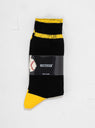 Ball Socks Black & Yellow by RosterSox | Couverture & The Garbstore