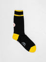 Ball Socks Black & Yellow by RosterSox | Couverture & The Garbstore