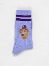 Team Bear Socks Purple by RosterSox | Couverture & The Garbstore