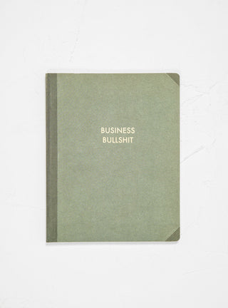 Business Bullshit Journal Green by The Mincing Mockingbird by Couverture & The Garbstore