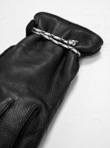 Granvik Elk Leather Wool Glove Black by Hestra | Couverture & The Garbstore