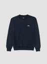 Stussy Logo Crew Navy by Stüssy by Couverture & The Garbstore