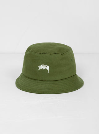 Stock Bucket Hat Olive by Stüssy | Couverture & The Garbstore