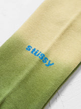 Dip Dye Everyday Socks Green by Stüssy | Couverture & The Garbstore