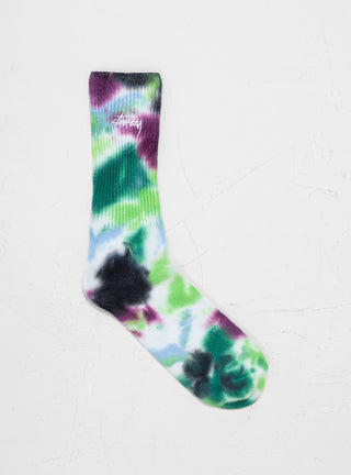 Tie Dye Socks Blue by Stüssy | Couverture & The Garbstore