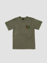 Rasta Oval Pigment Dyed T-Shirt Olive by Stüssy | Couverture & The Garbstore