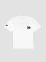 Flag T-Shirt White by Reception | Couverture & The Garbstore
