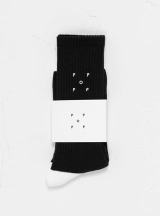 Sportswear Socks Black by Pop Trading Company | Couverture & The Garbstore