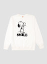 Smile Sweatshirt White by TSPTR by Couverture & The Garbstore