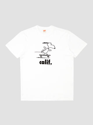 Snoopy Calif T-Shirt White by TSPTR by Couverture & The Garbstore