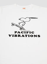 Pacific Vibrations T-Shirt White by TSPTR | Couverture & The Garbstore