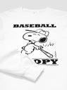 Baseball Snoopy Long Sleeve White by Tamaniwa | Couverture & The Garbstore