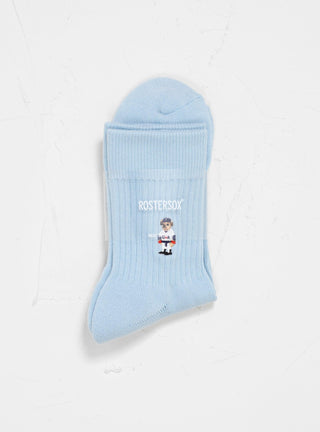 Bear Socks Blue by RosterSox | Couverture & The Garbstore