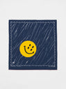 Rain Smile Bandana Navy by Kapital | Couverture & The Garbstore