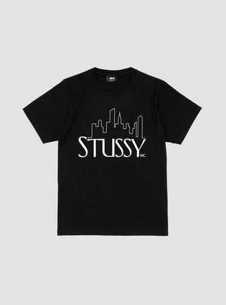 Skyline T-Shirt Black by Stüssy by Couverture & The Garbstore