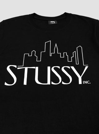 Skyline T-Shirt Black by Stüssy by Couverture & The Garbstore