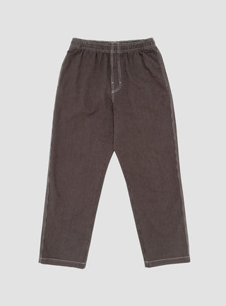 Overdyed Hickory Relaxed Pant Purple by Stüssy by Couverture & The Garbstore