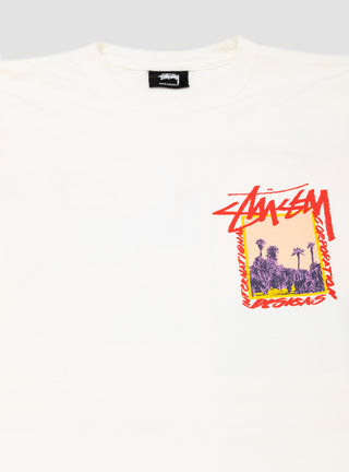 Palm Desert Pig. Dyed LS T-Shirt Natural by Stüssy by Couverture & The Garbstore