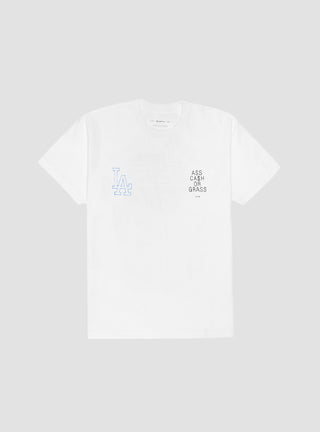 Nobody T-Shirt White by Reception by Couverture & The Garbstore