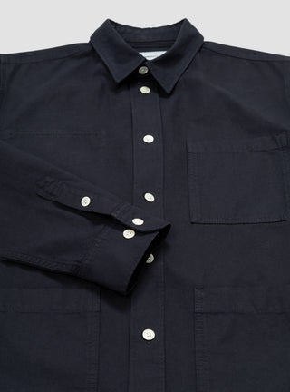 Thorsten Canvas Shirt Navy by Norse Projects by Couverture & The Garbstore