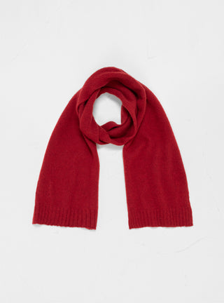 Norse Brushed Scarf Camine Red by Norse Projects by Couverture & The Garbstore