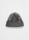 Panel Patch WT Beanie Charcoal Grey by Sublime by Couverture & The Garbstore
