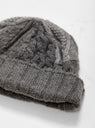 Panel Patch WT Beanie Charcoal Grey by Sublime | Couverture & The Garbstore