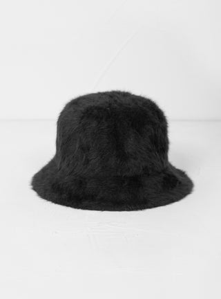 Hello Angora Bucket Hat Black by Sublime by Couverture & The Garbstore