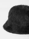Hello Angora Bucket Hat Black by Sublime by Couverture & The Garbstore