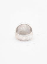 Smile H Ring Silver by Gaijin Made | Couverture & The Garbstore