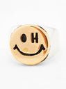 Smile H Ring Brass by Gaijin Made | Couverture & The Garbstore