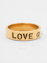 Peace Ring Brass by Gaijin Made | Couverture & The Garbstore