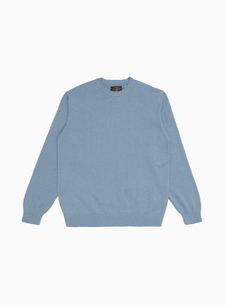 Lily Yarn Crewneck Sax by Beams Plus by Couverture & The Garbstore