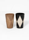 Harlequin Cup in Obsidian Black by Dohm Ceramics | Couverture & The Garbstore