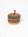 Banasco Basket With Lid Multi E by Baba Tree by Couverture & The Garbstore