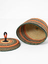 Banasco Basket With Lid Multi E by Baba Tree by Couverture & The Garbstore