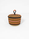 Banasco Basket With Lid Multi C by Baba Tree by Couverture & The Garbstore