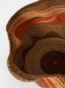 Pakurigo Waves Basket Orange & Brown by Baba Tree by Couverture & The Garbstore