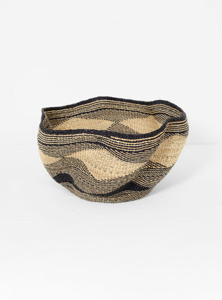 Pakurigo Waves Basket Navy & Natural by Baba Tree | Couverture & The Garbstore