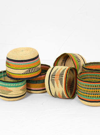 Apika Basket Multi B by Baba Tree by Couverture & The Garbstore