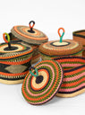 Banasco Basket With Lid Multi C by Baba Tree by Couverture & The Garbstore