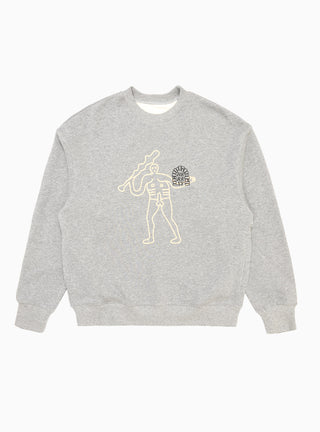 Chalky Lad Sweat Grey Marl by Heresy by Couverture & The Garbstore