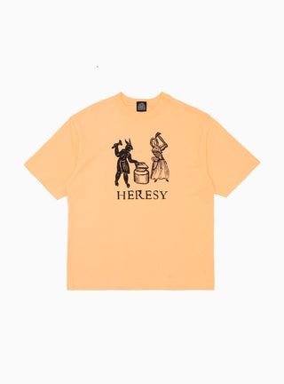 Forge Short Sleeve T-shirt Peach by Heresy by Couverture & The Garbstore