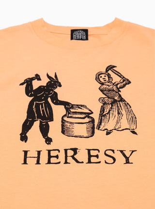 Forge Short Sleeve T-shirt Peach by Heresy by Couverture & The Garbstore