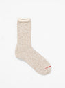 Wool Top Line Socks Natural by Mauna Kea by Couverture & The Garbstore